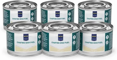 HLKauf M.Professional Fuel Paste für Chafing Dish Food Warmer - Brenndauer ±3 Stunden - Geruchloses Brennstoffgel zum Halten von Essen warm