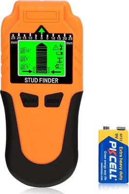 Cable Finder 6-in-1 Wandscanner mit Verbesserter Strahlführung | Präziser Wandsensor mit LCD-Display und Piepton