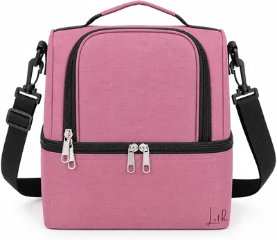 LITH 7.2L Insulated Lunch Bag, Double Layer