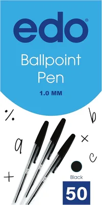 Edo JOYMATE Ballpoint Pens 1.0mm Black Ink