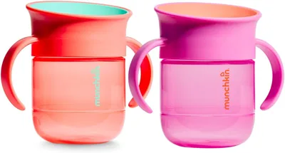 Munchkin Miracle 360 Cup 2-Pack Purple/Coral Best Deal