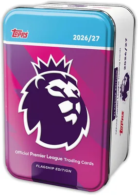 Topps Premier League 2026/27 Super Tin - 50 Cards + 3 On-Fire!