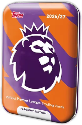 Topps Premier League 2026/27 Mega Tin - 40 Cards + 2 On Fire | Best Deal