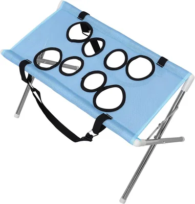 Foldable Pet Grooming Hammock Adjustable Straps Brush Best Deal
