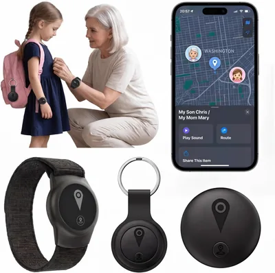 Tracker GPS Enfants, Imperméable et Autonomie Longue, Dispositif de Suivi en Temps Réel