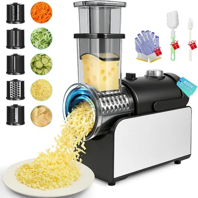 3S Efficient 5-in-1 Electric Cheese Grater