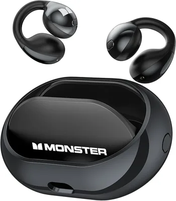 Monster Open Ear Ac600: Auriculares Deportivos Bluetooth 5.4 con Sonido Hifi Estéreo y Llamadas Claras - 60% De Descuento