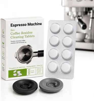 Coffee Machine Cleaning Tablets 1.5 g x 8, Boxed Compatible with Breville | Coffee machine cleaner,C