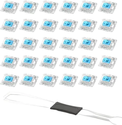 Blue Clicky Mechanical Keyboard Switches