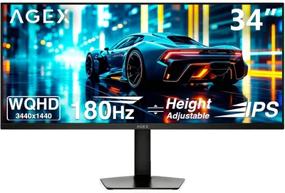 AG34W Computer Monitor - 1ms Response