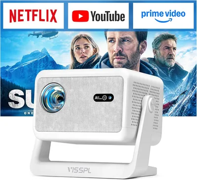 Smart 4K Projector WiFi Bluetooth Auto Focus Mini Projector Stand Best Deal