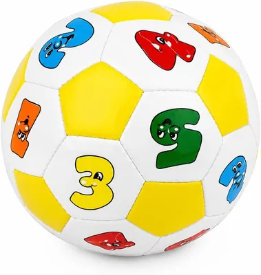 Bola de Futebol Infantil Macia Mini Espuma 10cm - Cores Sortidas