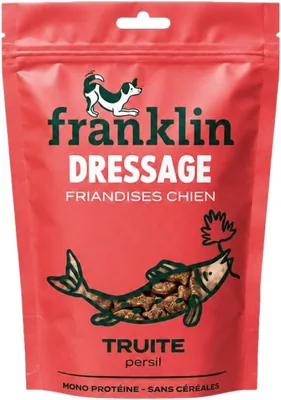 FRANKLIN - Friandises pour Chien Éducatives à la Truite - 150g | 90% Off