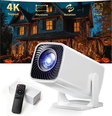 VooWind Mini Projector 4K Outdoor Movie