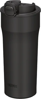 サーモス JPI-420 DGY 真空断熱ポータブルタンブラー 14.2フロンズ (420ml) ダークグレー カーライフホルダー対応