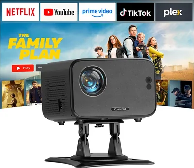 XuanPad 40000L Mini Dark Black Smart Projector 4K Best Deal