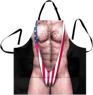 Funny Hairy BBQ Apron - Best Deal