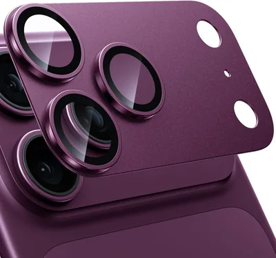 WSKEN Matte Metal Plate Lens Protector for iPhone 18 Pro Max