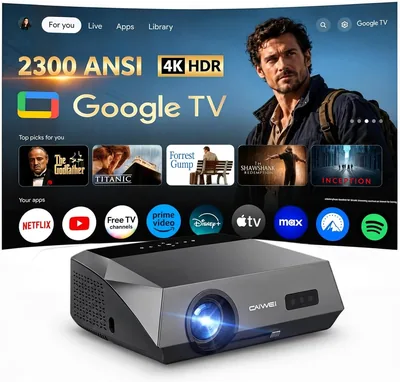 Ultra HD 4K Google TV Projector Deal
