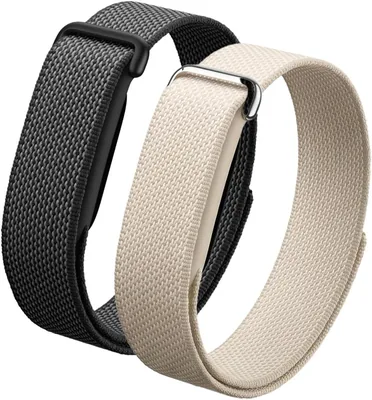 Nylon Sport Band - 2 Packs Compatible with Fitbit Air, Breathable Woven Strap, Adjustable - Best Deal