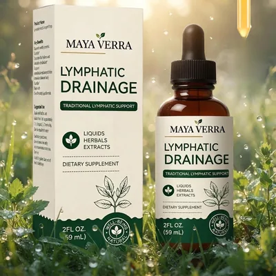 Mayaverra Drenaje Linfático Gotas - Naturales Drenaje Linfático (1pcs) Best Deal