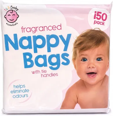 Lizzy Nappy Bags 150 Pack | Disposable Diaper Disposal Bags - Best Deal