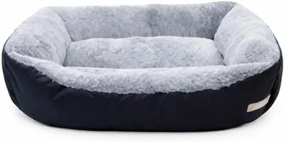 Luxury Plush Dog Bed 60x60cm - Soft Pet Bed