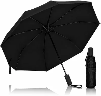 Guarda-Chuva Dobrável Grande 120cm com 8 Hastes Reforçadas - Preço Baixo!