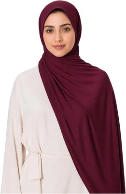 Shailah Soft Stretch Jersey Hijab Cotton Blend Non-Slip Headwrap Best Deal