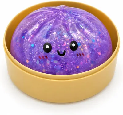 Squishy Dumpling Rainbow Mystery Glitter Edition | Fidget Antistresse, Edição Glitter