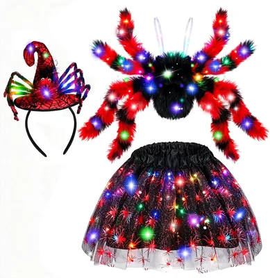 Spider Costume Kids Halloween Cosplay