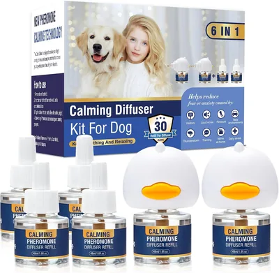 Dog Calming Pheromone Diffuser 6 in 1 Kit Best Deal