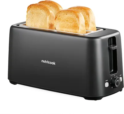 Nutricook 4-Slice Essentials Slim Bread Toaster Best Deal