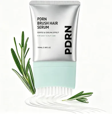 PDRN Hair Scalp Serum with Brush