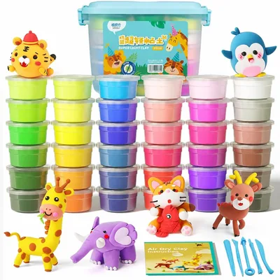 SKY-TOUCH 36-Color Clay Set