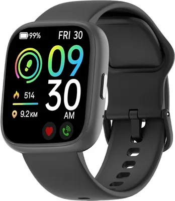 スマートウォッチ 1.83インチ大画面 コール機能 LINE通知 300 | 2026モデル | 5-7日電池持続最大30日