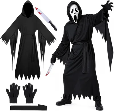 Dellyy Grim Reaper & Ghostface Costume Set