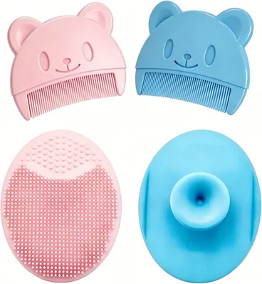 Silicone Baby Hair Care Set, Gentle Scalp Massage