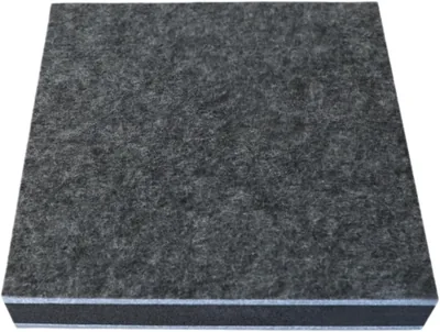防音ドラムマット 振動遮断パッド サブウーファー用 ブラック 40×60×5.2cm (ダークグレー) - 最安値