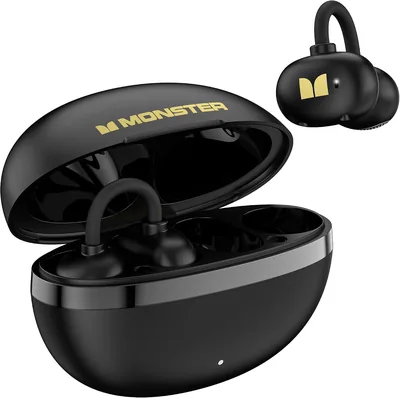 Monster AC220 Open Ear Clip-On Bluetooth Headphones
