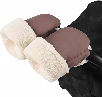 RoxNvm Pram Hand Warmers - Fleece Lined Gloves