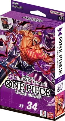One Piece Card Game Starter Deck ST-34 Purple Charlotte Katakuri | Best Deal