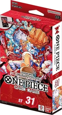 One Piece Card Game Starter Deck ST-31 Red Monkey.D.Luffy