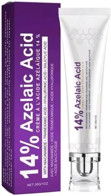 14% Azelaic Acid Face Cream, 30g - Dark Spot Reduction, Niacinamide | Best Deal