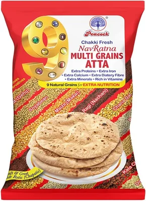 Peacock Navratan Multigrain Atta 1 kg