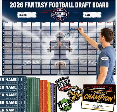 Instraella Fantasy Football Draft Board Kit 2026 - Best Deal