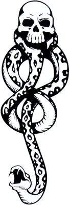 TBLTERN Death Eater Temporary Tattoos - 20 Sheets