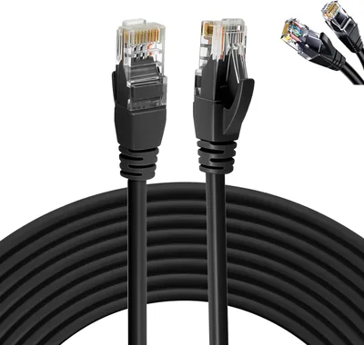 Cable de Red Ethernet 30 metros Categoría CAT 6 con Conector RJ45, 1000 Mbps