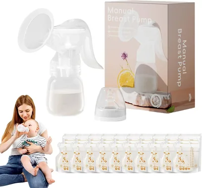 Manual Breast Pump - Compact & Portable