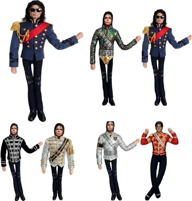 Michaell Plush Pillow King of Pop Music Doll - Movable Limbs